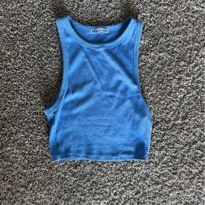 Zara Blue tank